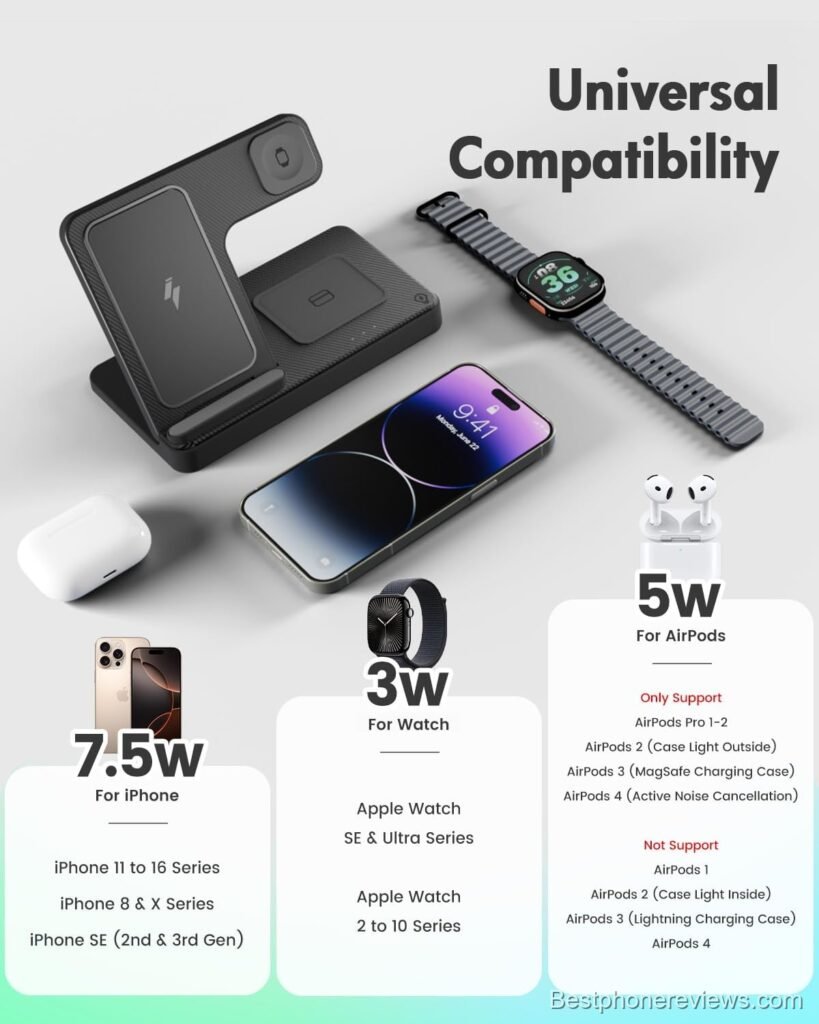 3-in-1 apple charging station
