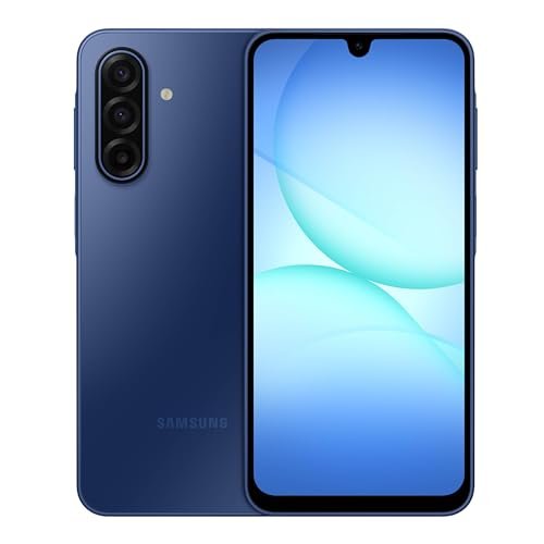 Samsung Galaxy A17 5G Smart Phone, 128GB, Large AMOLED, High-Res Camera, Durable Design, Super Fast Charging, Expandable Storage, Circle to Search, 2025, US 1 Yr Manufacturer Warranty, Blue